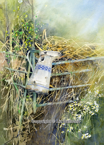 Old jug in the kitchen garden